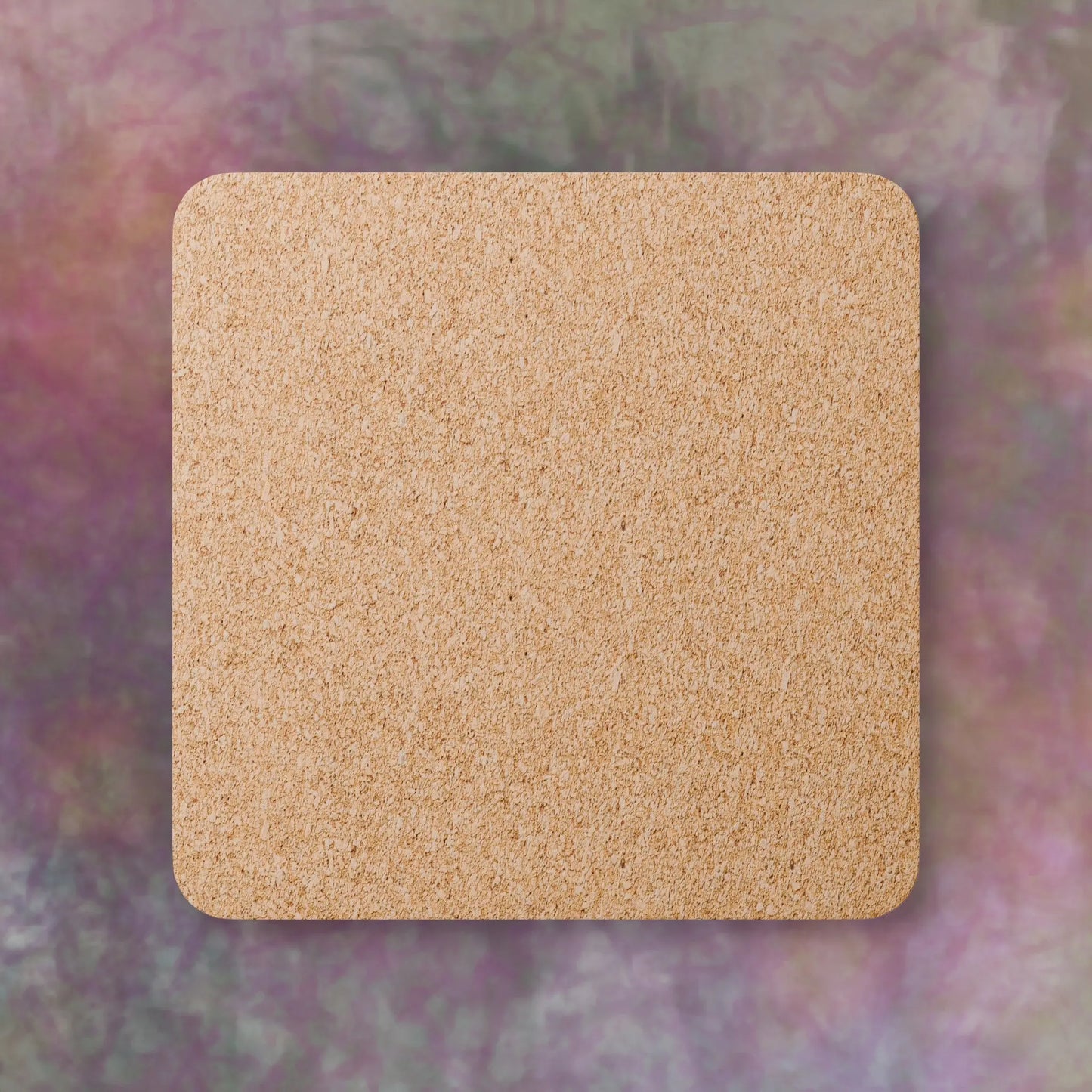 Traditional Hand-Drawn Corkwood Coaster Set - Anime, Drawing, Artwork Printify