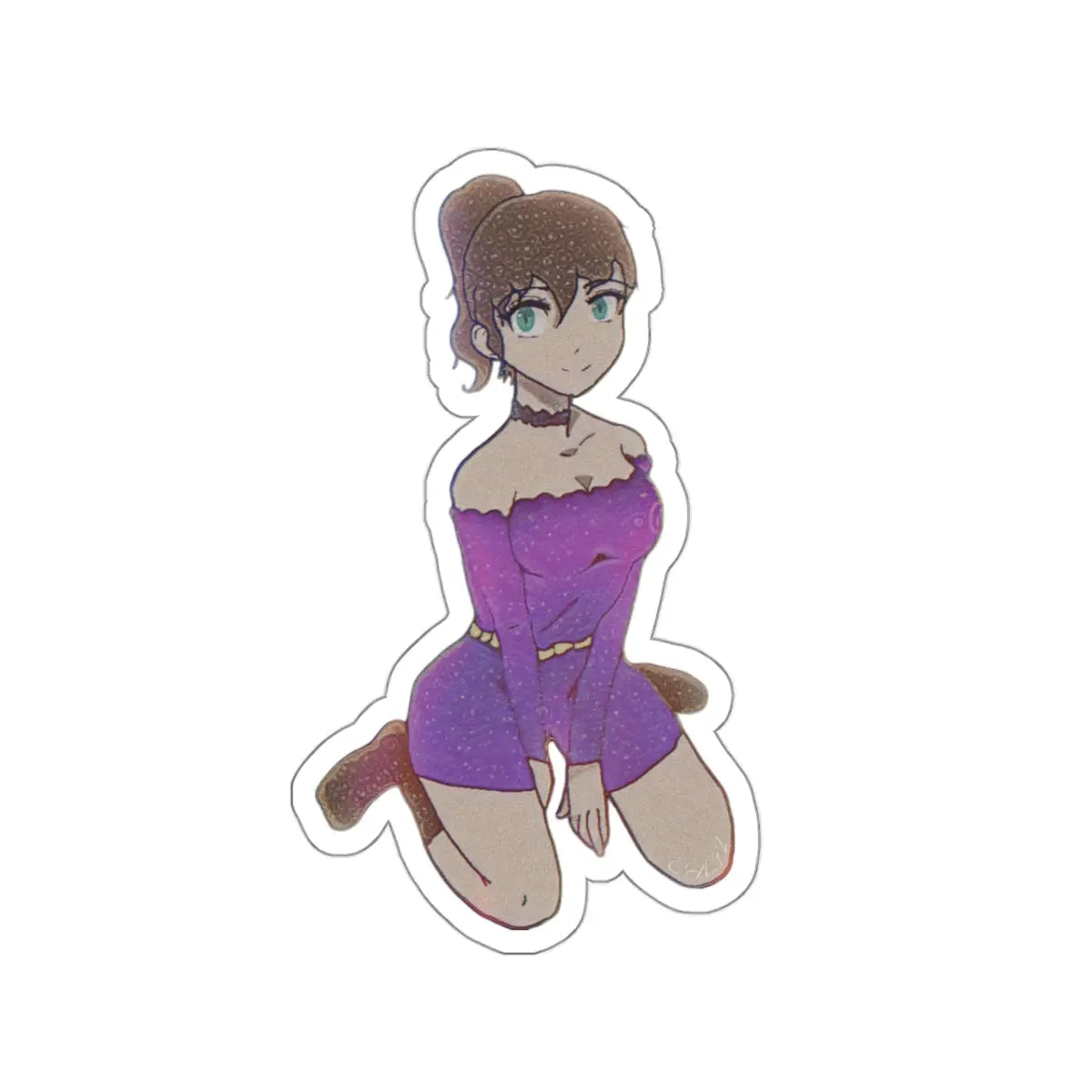 Anime *Court* Kiss-Cut Stickers Printify
