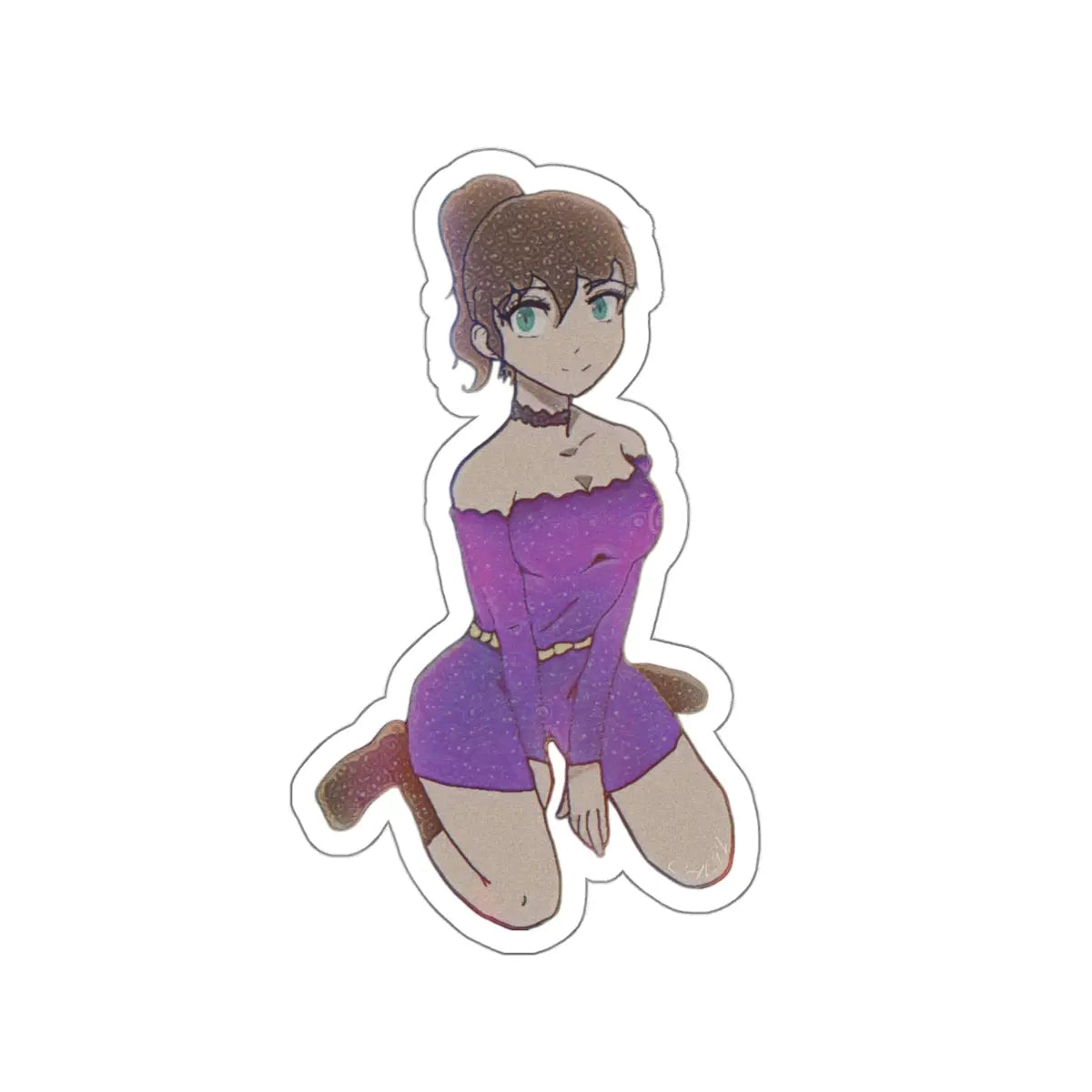 Anime *Court* Kiss-Cut Stickers Printify