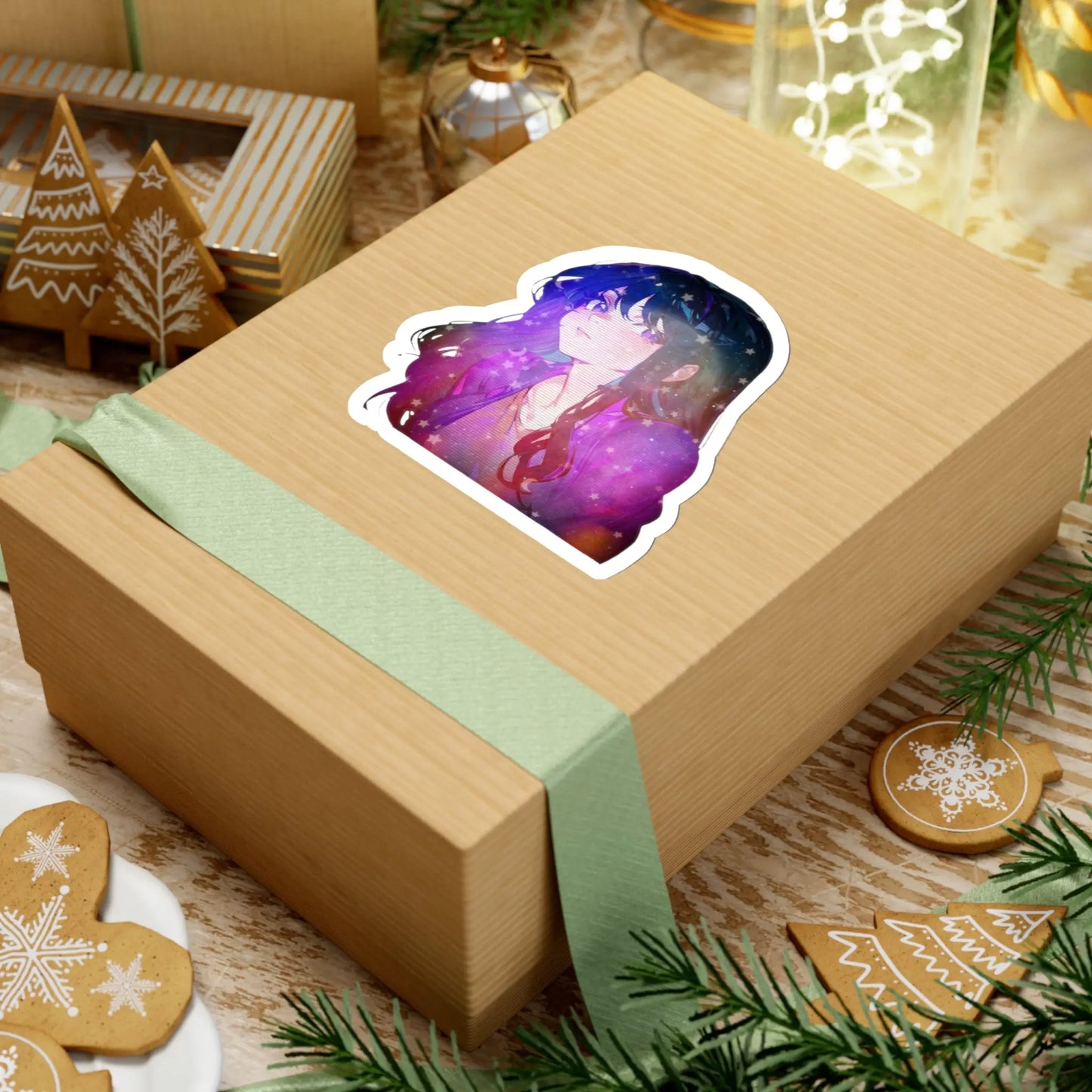 Mariko - Kiss-Cut Stickers Printify