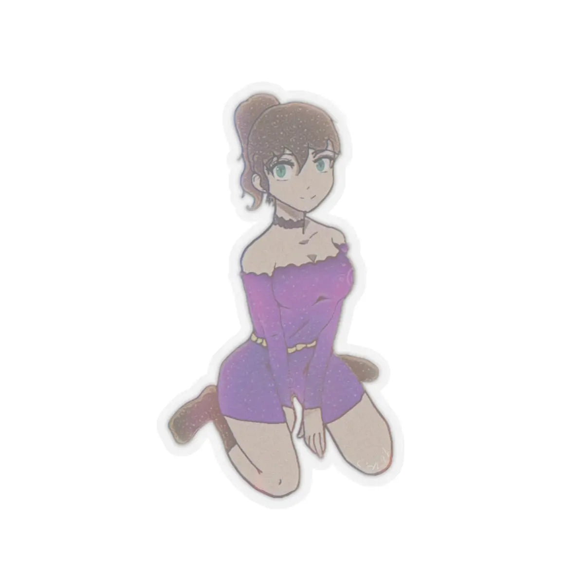 Anime *Court* Kiss-Cut Stickers Printify