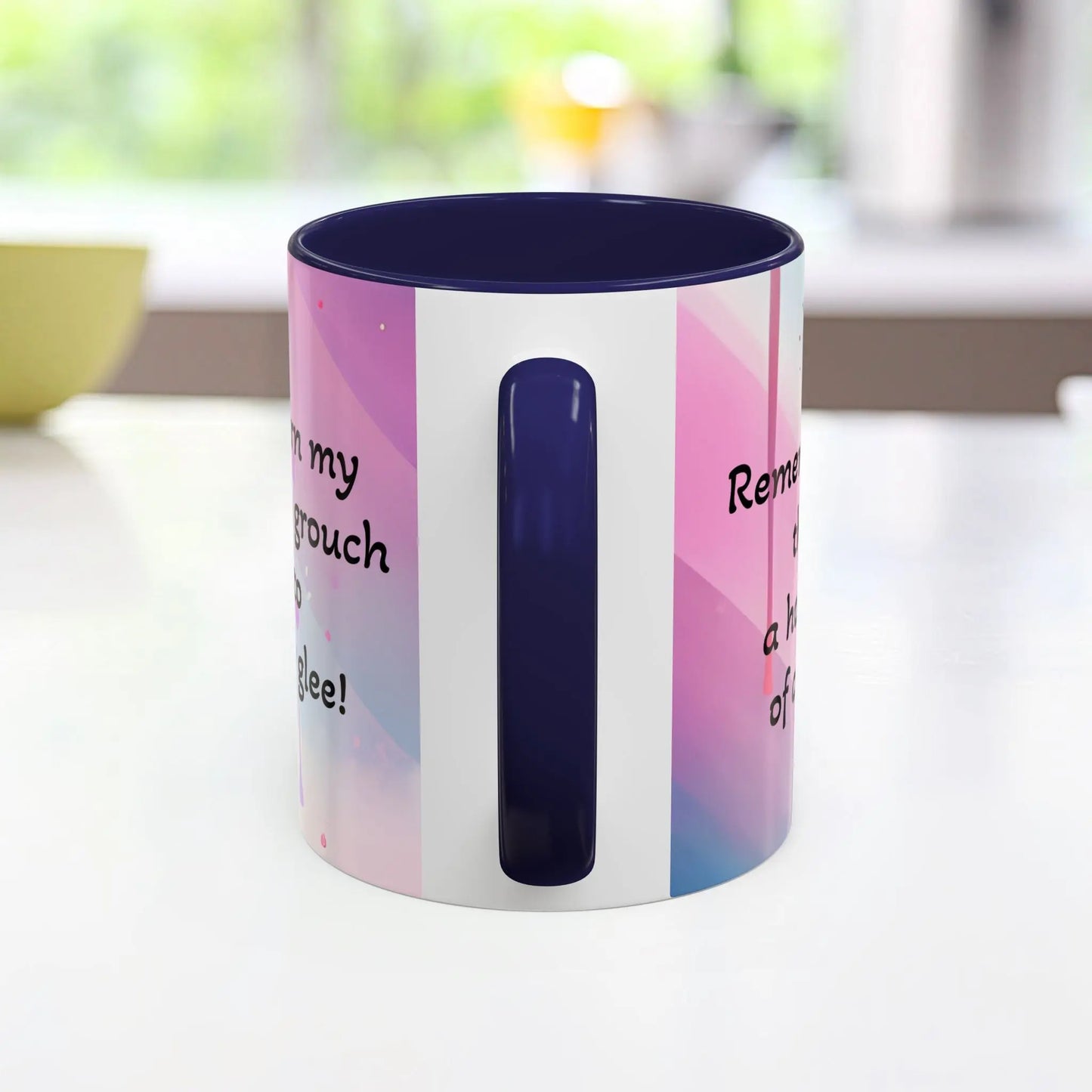Coffee Mug - Cute Pochi Mug with Funny Morning Quote Printify