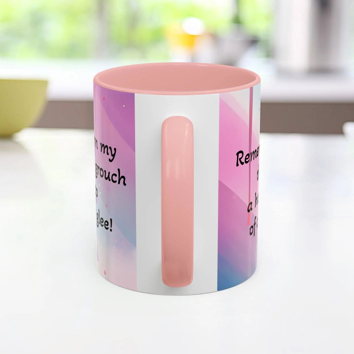 Coffee Mug - Cute Pochi Mug with Funny Morning Quote Printify