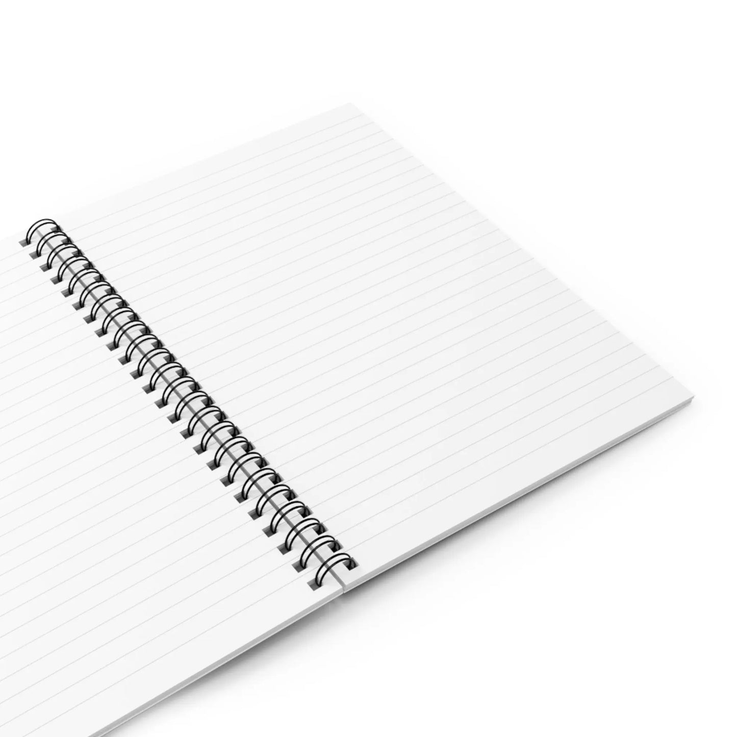 Ruled Line Spiral Notebook - When All Else Fails Play Dead Printify
