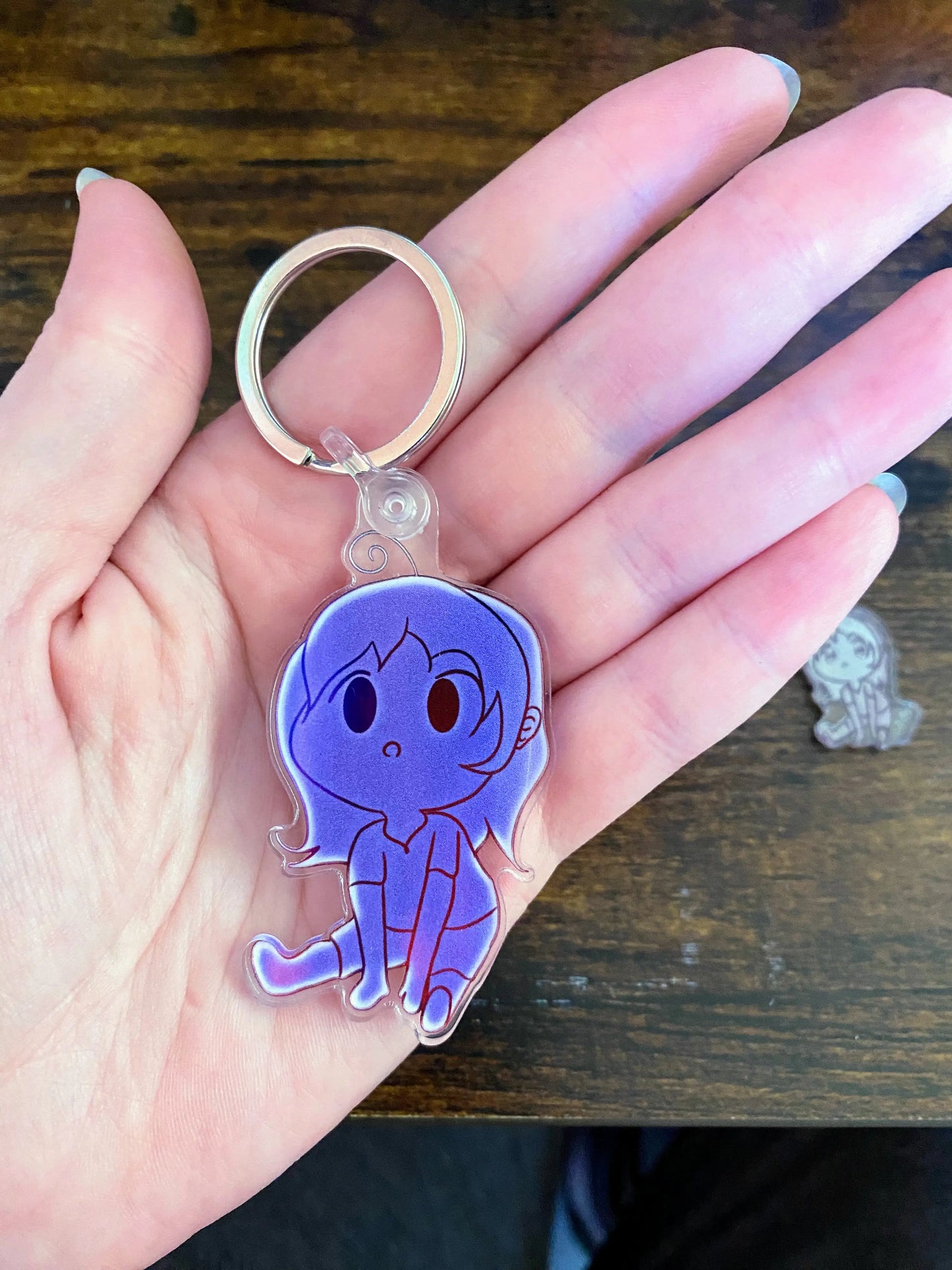 Updated Chibi Keychains 1.53" x 2.5" COURT-Mania