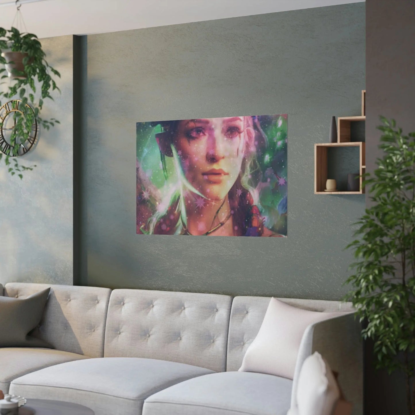 Galaxy Elf - Satin Posters (210gsm) Printify