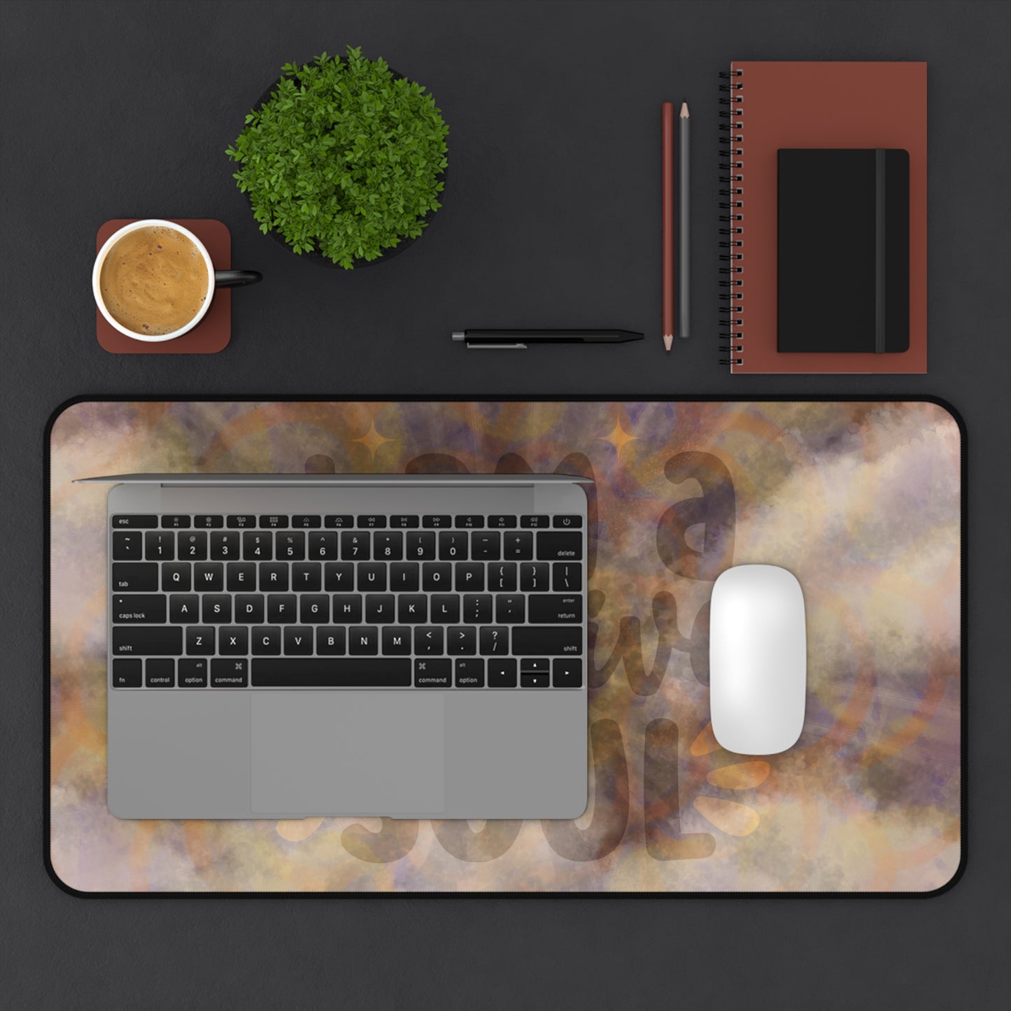 Desk Mat - I Am A Creative Soul Design
