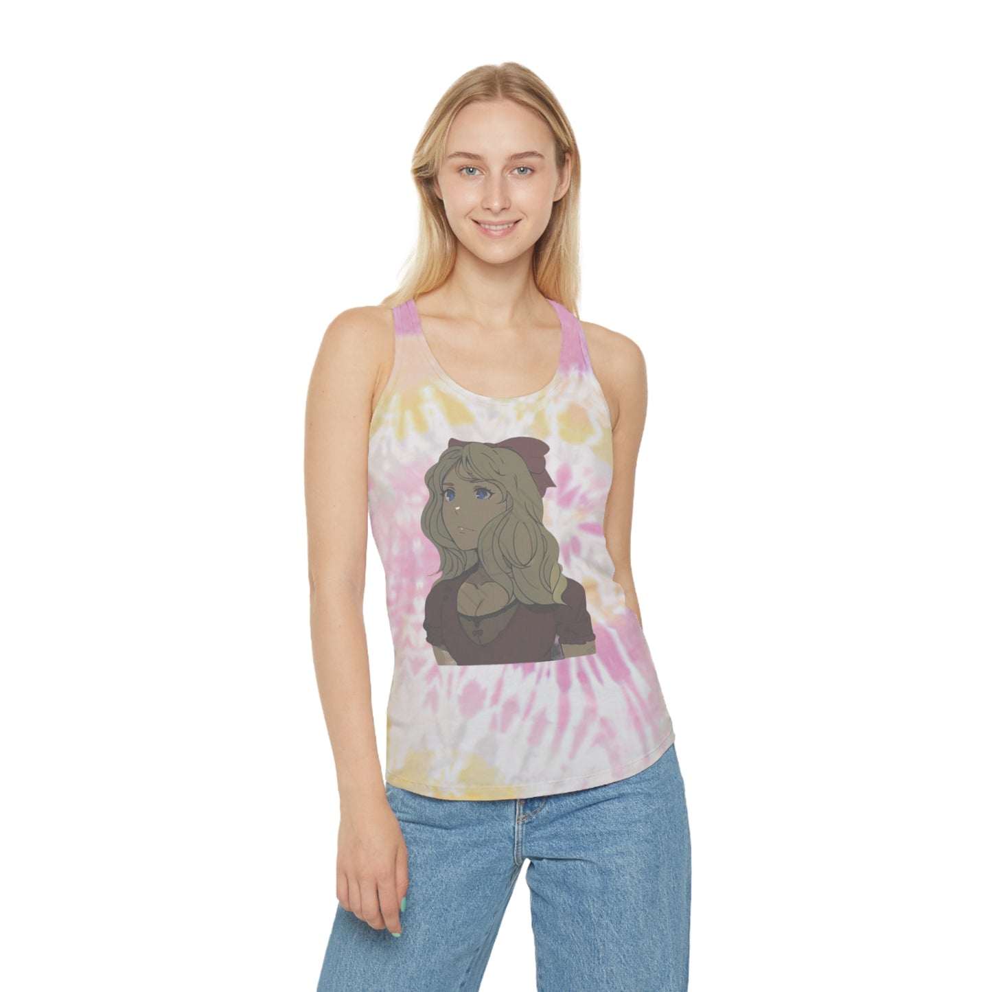 Signature - Tie Dye Racerback Tank Top