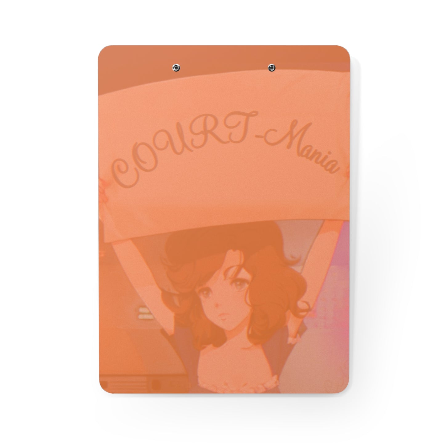 Signature Orange Bubble Clipboard