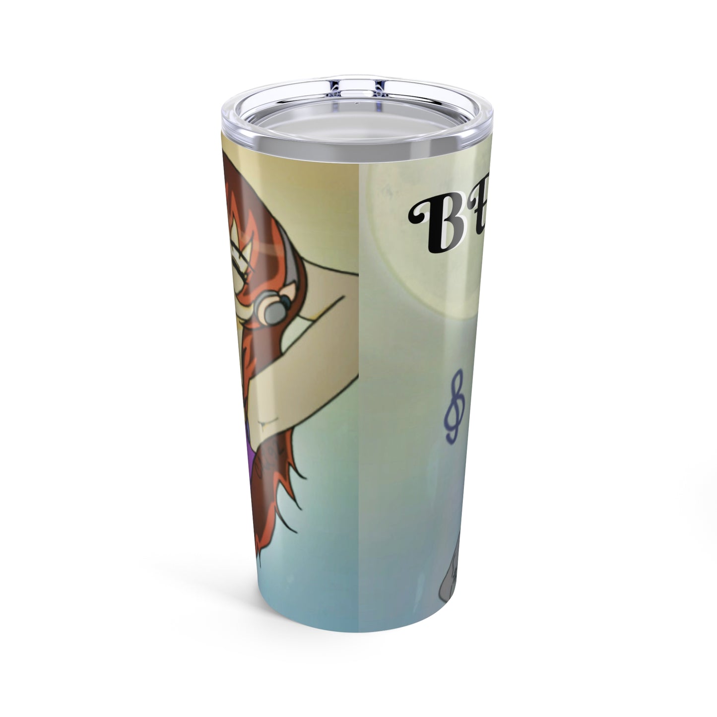 Believe MantaMusic 20oz Tumbler Printify
