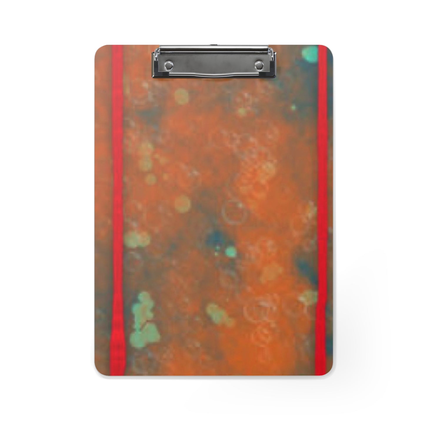 Signature Orange Bubble Clipboard