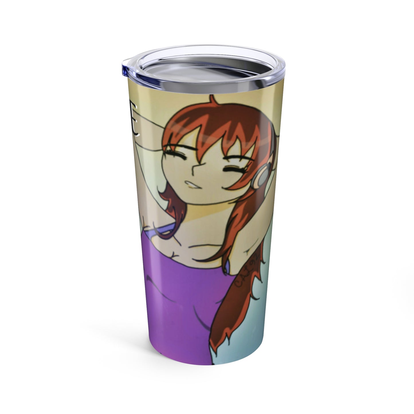 Believe MantaMusic 20oz Tumbler Printify