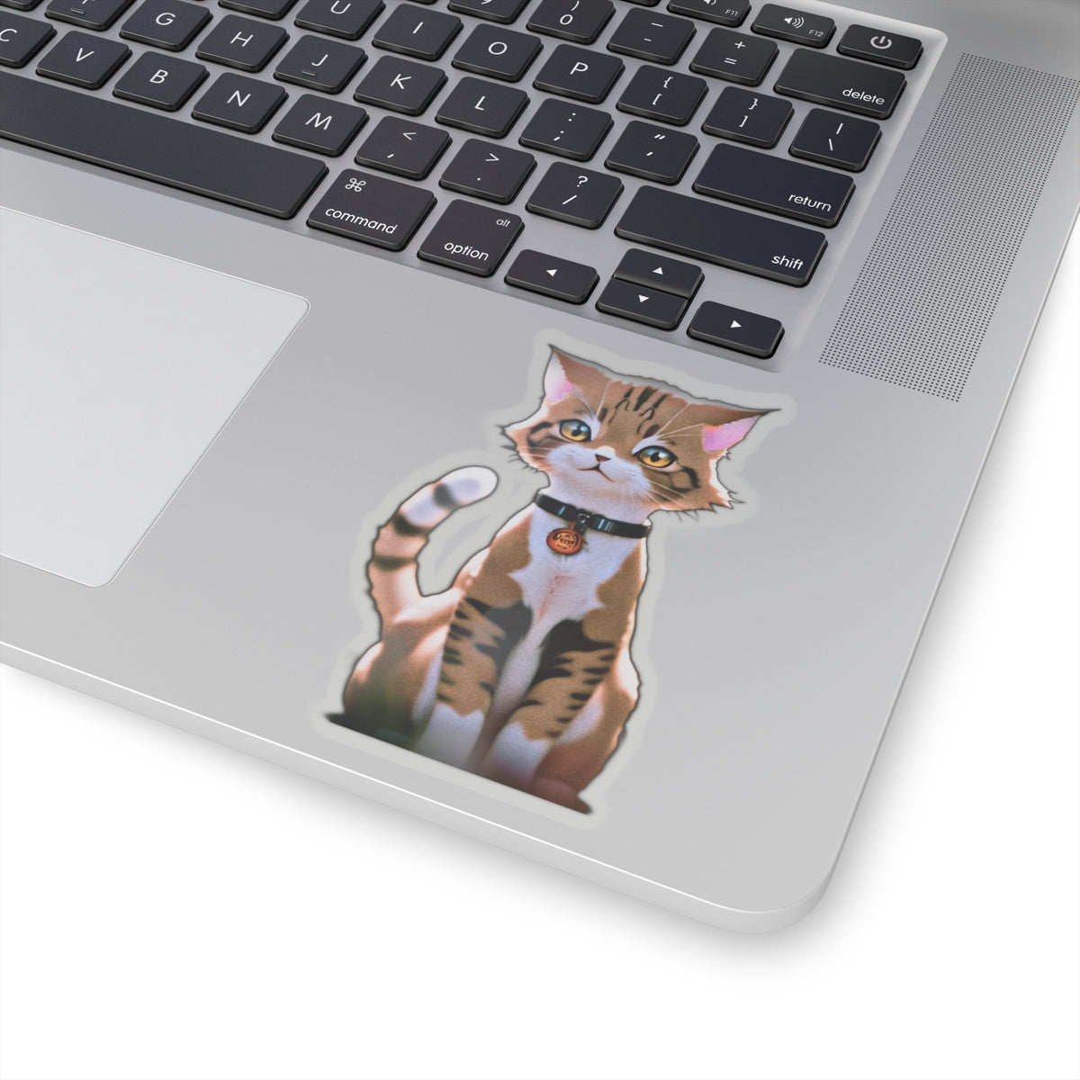 Kiss-Cut Stickers - Cute Honeybear the Cat Vinyl Stickers