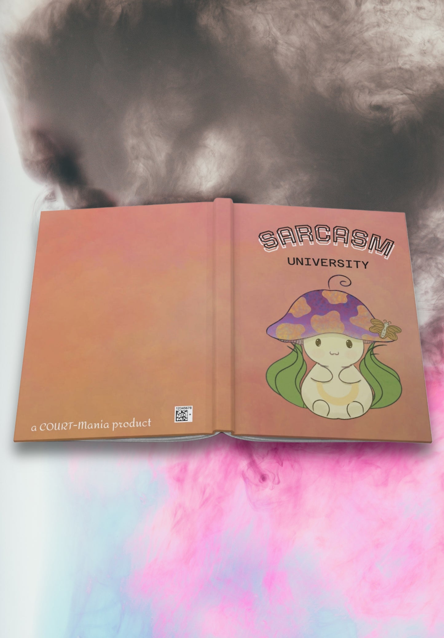 Hardcover Journal - Sarcasm University Matte Cover Printify