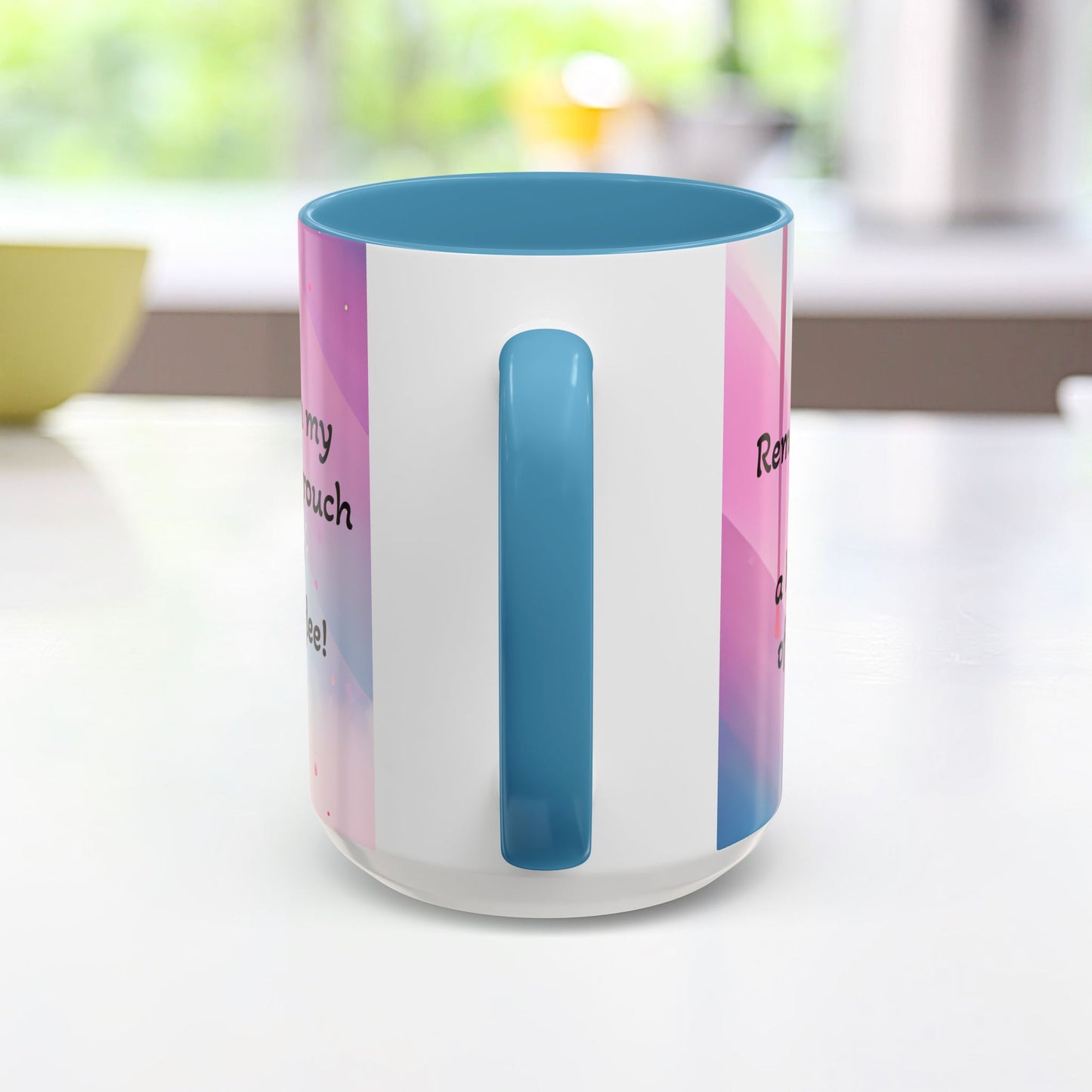 Coffee Mug - Cute Pochi Mug with Funny Morning Quote