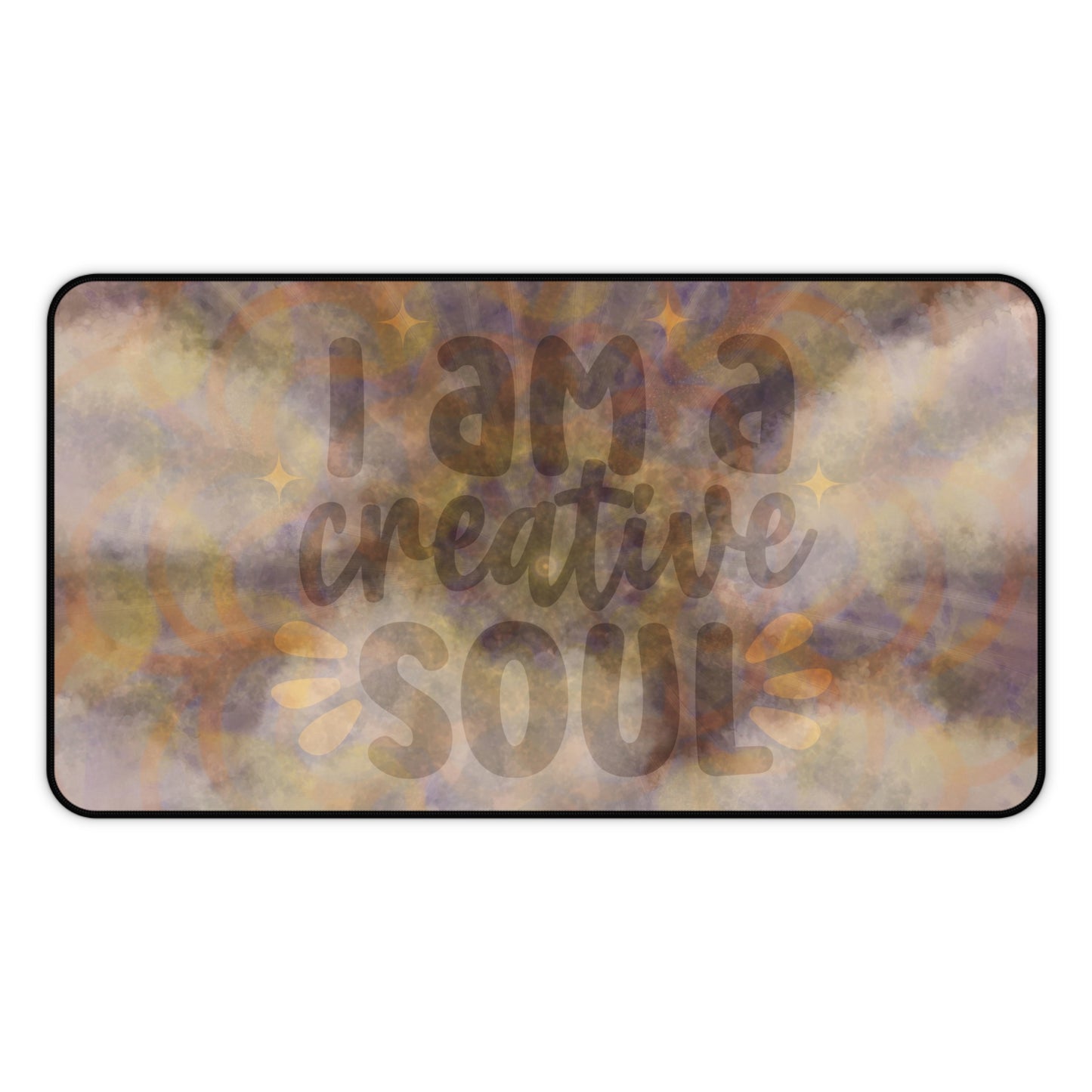Desk Mat - I Am A Creative Soul Design