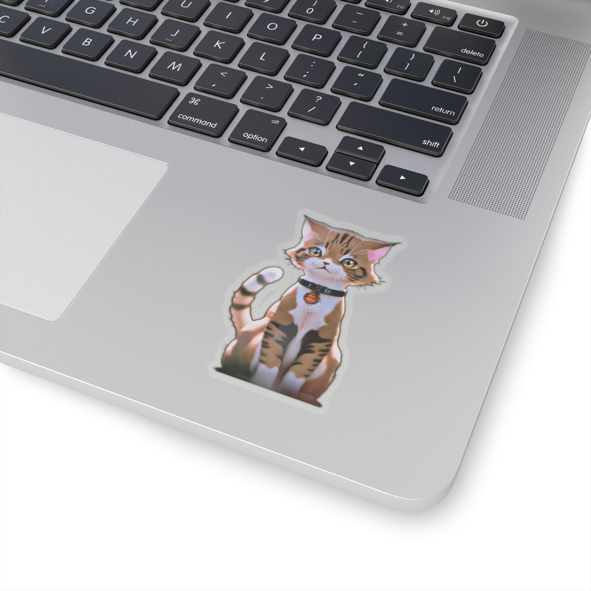 Kiss-Cut Stickers - Cute Honeybear the Cat Vinyl Stickers