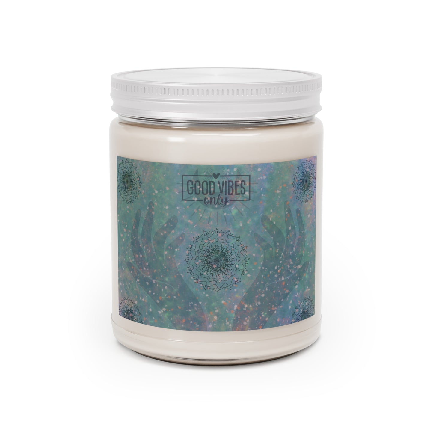 Good Vibes Scented Soy Candles, Aromatherapy Candle, Relaxation Gift, Home Decor, Eco-Friendly Candle Printify