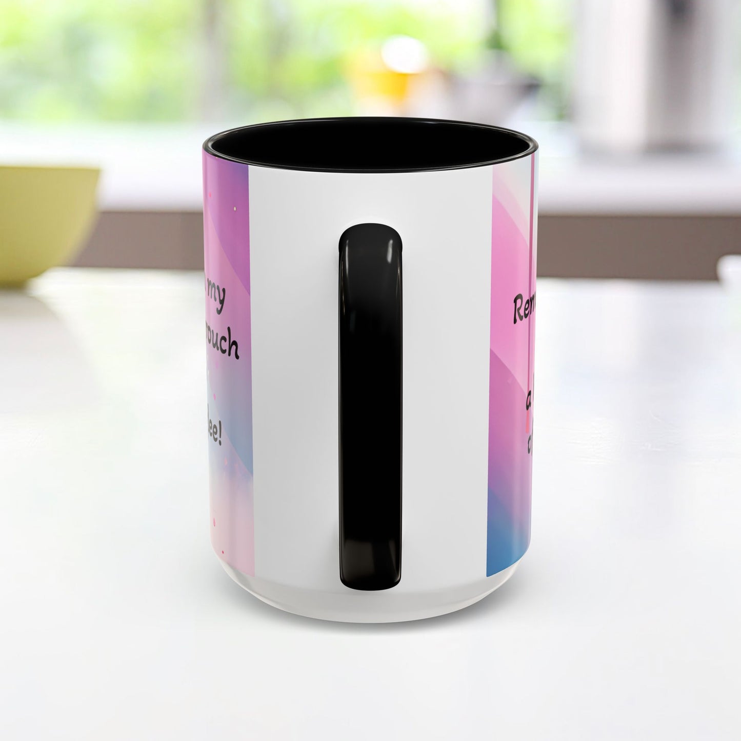 Coffee Mug - Cute Pochi Mug with Funny Morning Quote