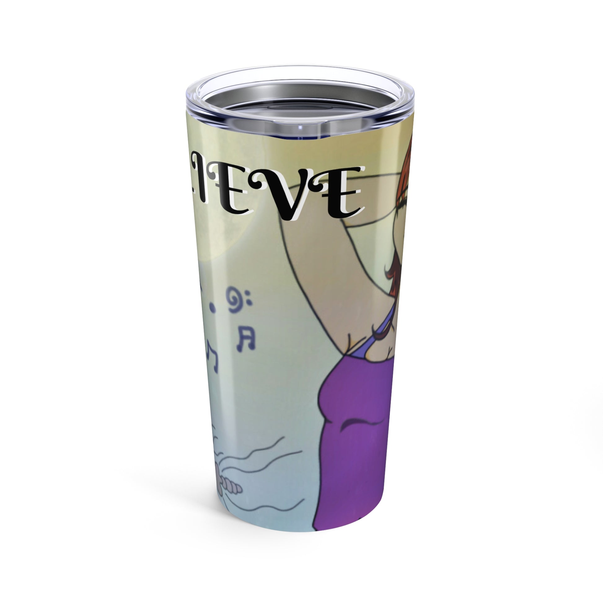 Believe MantaMusic 20oz Tumbler Printify