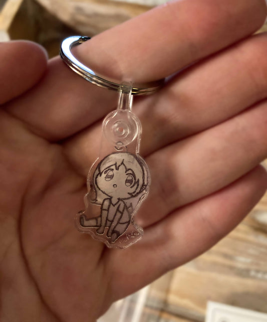 Cute Chibi Character Keychain