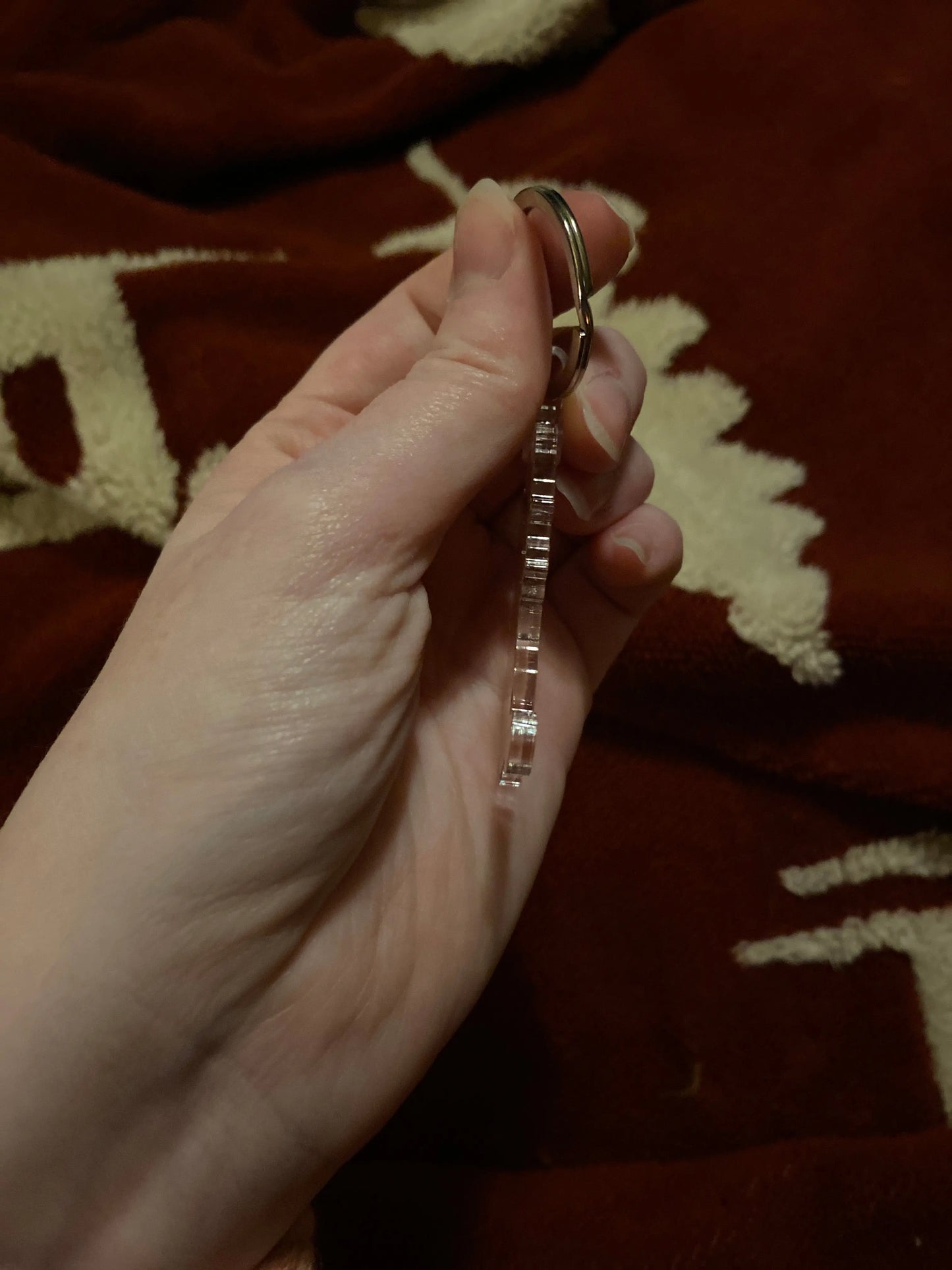 Galaxy Chibi Cat 1.75” x 2” Keychain COURT-Mania