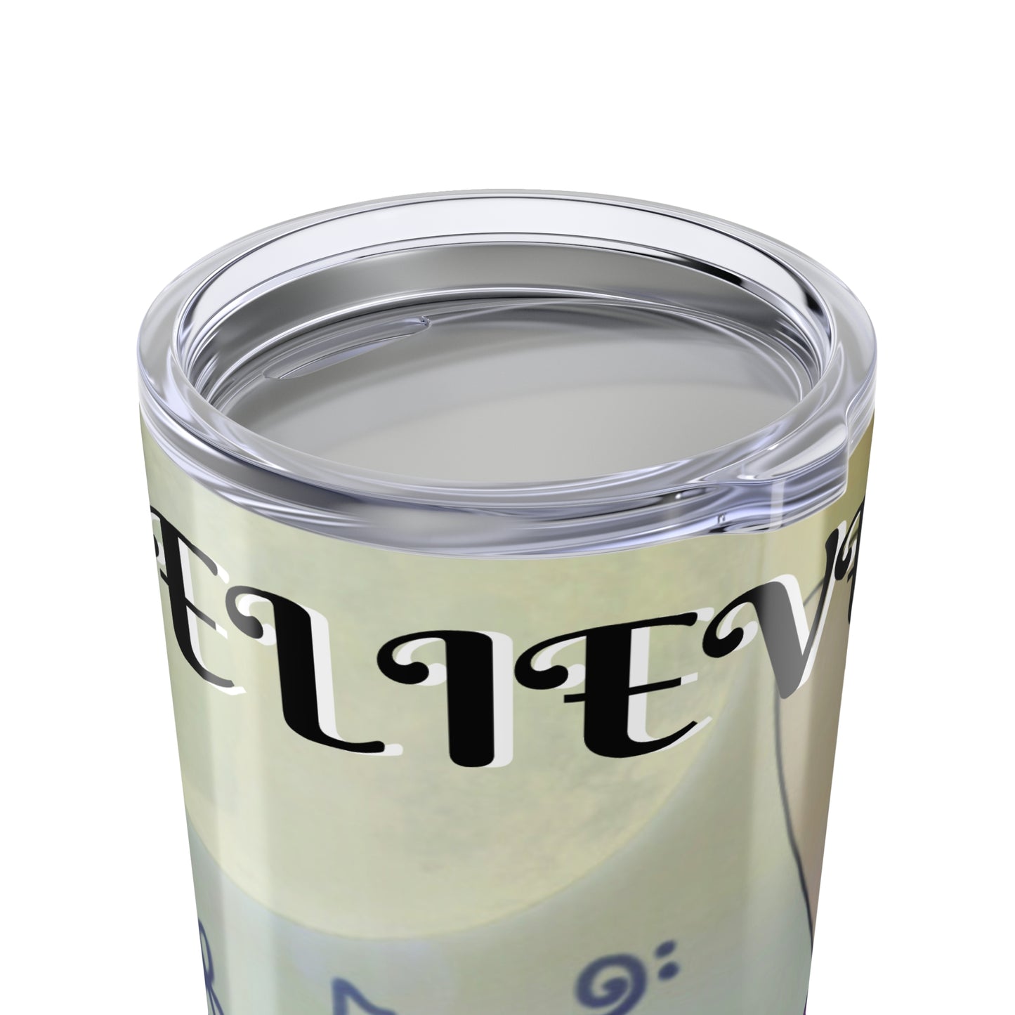 Believe MantaMusic 20oz Tumbler Printify